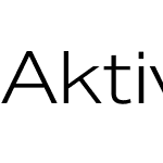 Aktiv Grotesk Ex Trial