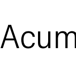 Acumin Pro SemiCondensed