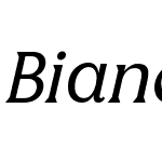 Bianco Serif