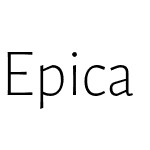 Epica Sans Pro