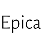 Epica Sans Pro