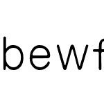 bewfont