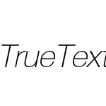 TrueTextA