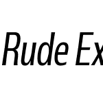 Rude ExtraCondensed