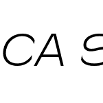 CASlalomExtended-LightItalic