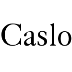 CaslonC 540 BT