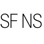 SF NS SemiCondensed