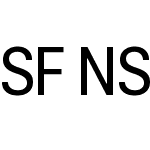 SF NS SemiCondensed