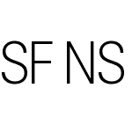 SF NS SemiCondensed