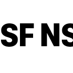 SF NS SemiCondensed