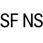 SF NS SemiCondensed