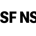 SF NS SemiCondensed