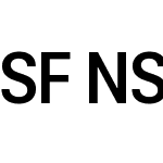 SF NS SemiCondensed