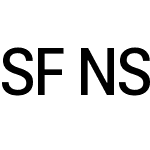 SF NS SemiCondensed