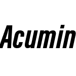 Acumin Variable Concept