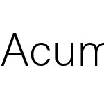 Acumin Variable Concept