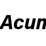 Acumin Variable Concept