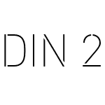 DIN 2014 Stencil