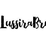 Lussira Brush Script