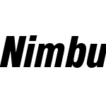 Nimbus Sans Cond D