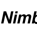 Nimbus Sans L