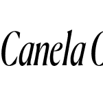 Canela Condensed LCG