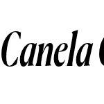 Canela Condensed LCG