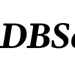DB Serif TF