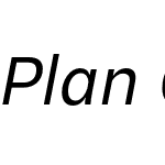 Plan Grotesque Pro