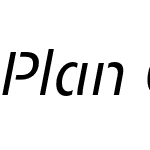 Plan Grotesque Stencil Pro