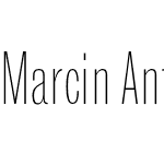 Marcin Antique X Condensed