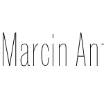 Marcin Antique X Condensed