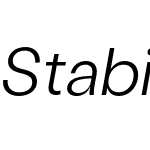 Stabil Grotesk