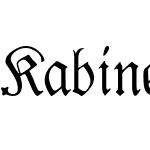 Kabinett-Fraktur