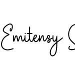 Emitensy Script Font