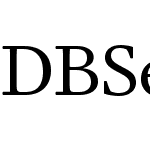 DB Serif