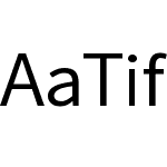 AaTifinagh (Non-Commercial Use)