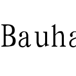 Bauhaus ITC