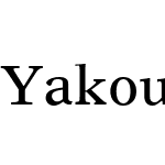 Yakout Linotype