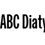 ABC Diatype Compressed