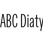 ABC Diatype Compressed