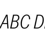 ABC Diatype Condensed