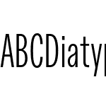 ABC Diatype Compressed