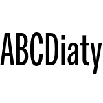 ABC Diatype Compressed