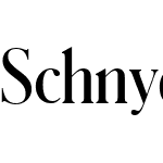 Schnyder Cond M