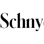 Schnyder Cond M