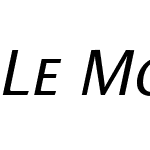 Le Monde Sans