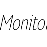Monitor Condensed