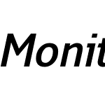 Monitor SemiCondensed