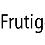 Frutiger Neue LT Pro